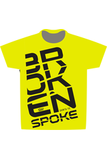 Racing Apparel Racing Apparel TBS Broken Text SS Enduro Jersey Yellow