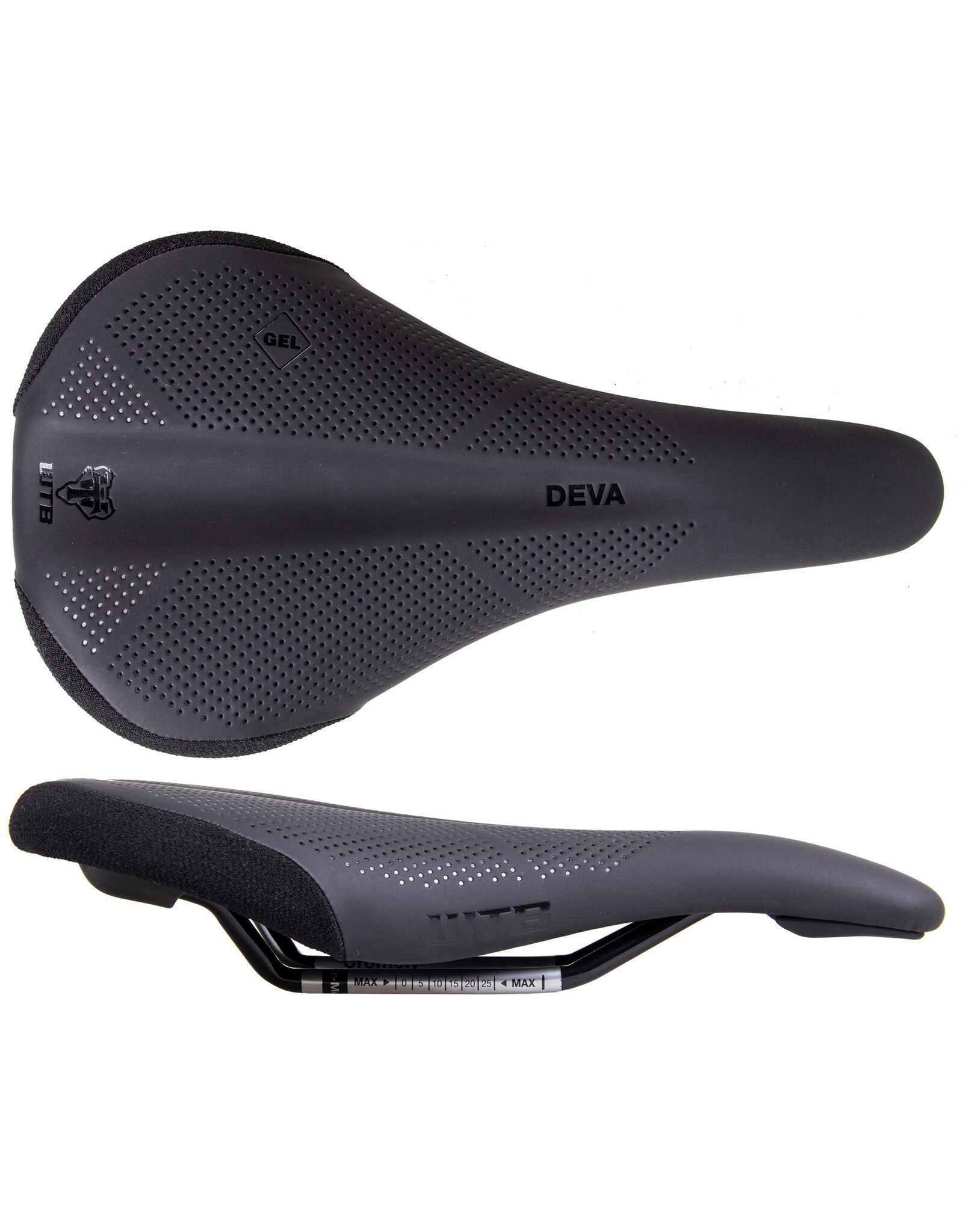 WTB Deva Medium Cromoly Black Saddle