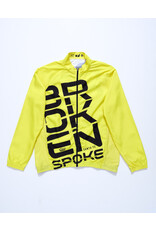 Racing Apparel Racing Apparel TBS Broken Text Wind Breaker Yellow