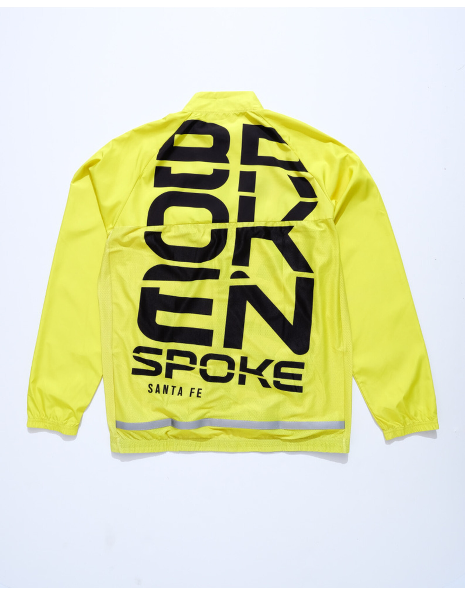 Racing Apparel Racing Apparel TBS Broken Text Wind Breaker Yellow