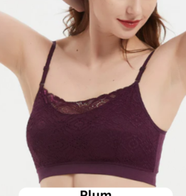 LACE COVERAGE CAMI BRA 9050