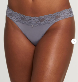 MONTELLE Thong with Lace Trim FW24