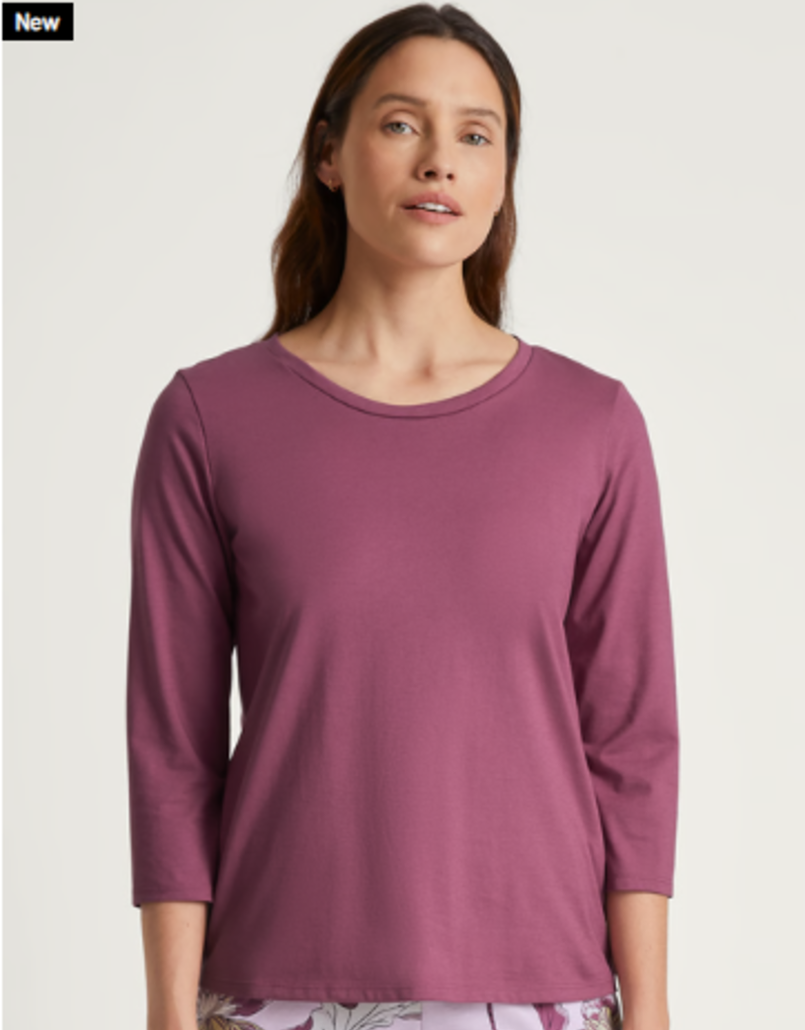 CALIDA 100 COTTON 3/4 SLEEVE FW24