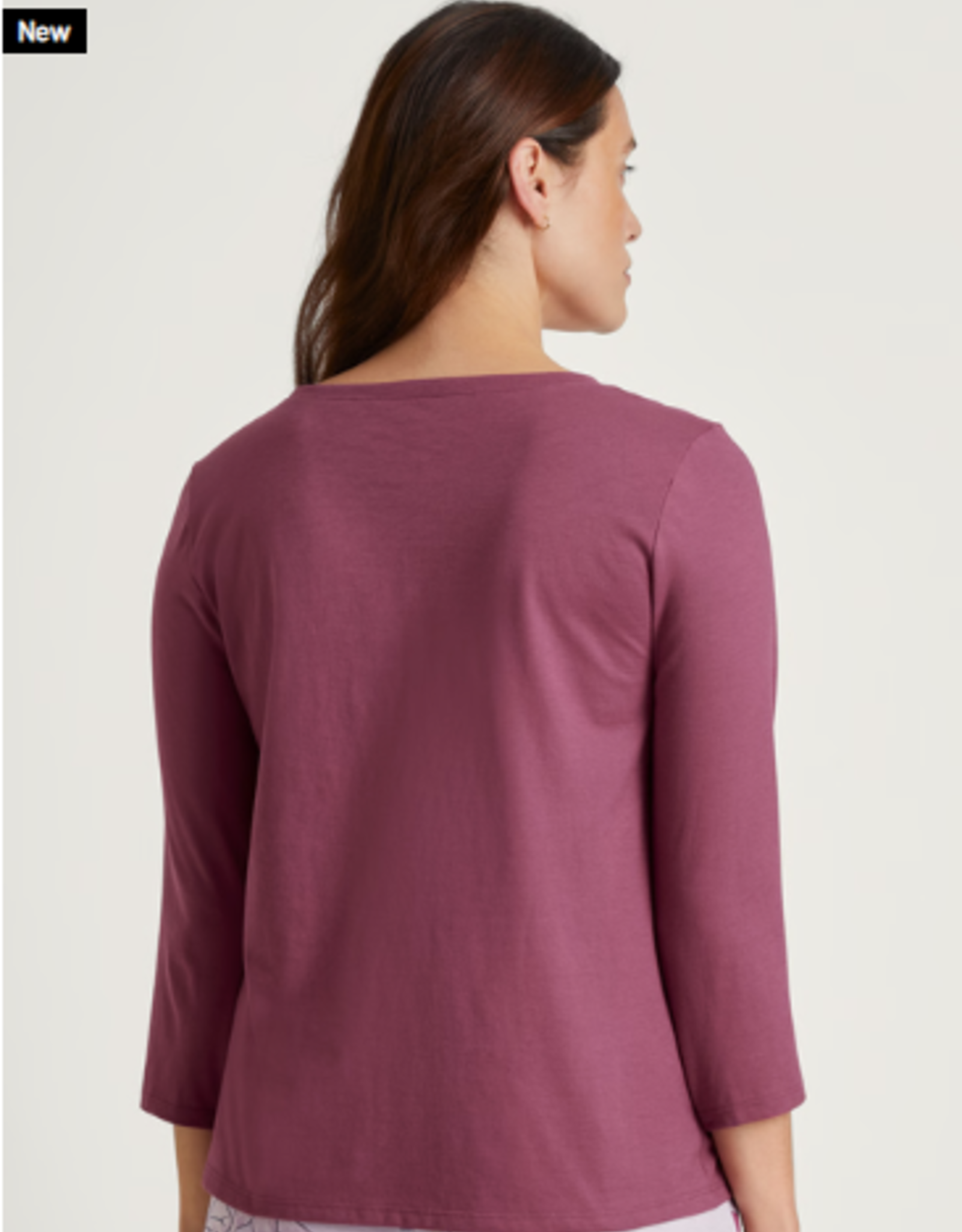 CALIDA 100 COTTON 3/4 SLEEVE FW24