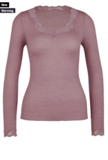 CALIDA Richesse Lace Silk/Wool Long Sleeve Top FW24