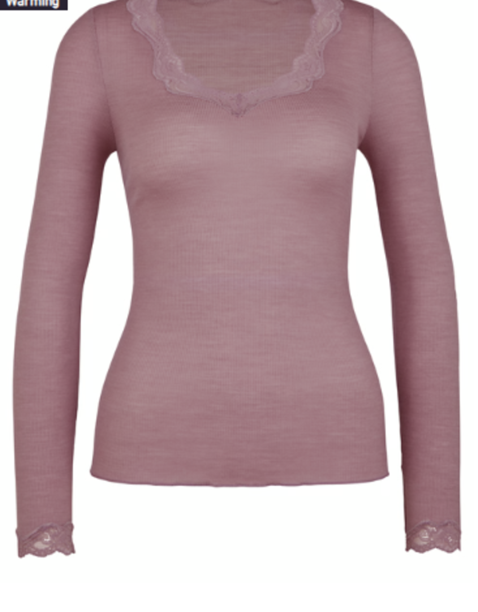 CALIDA Richesse Lace Silk/Wool Long Sleeve Top FW24