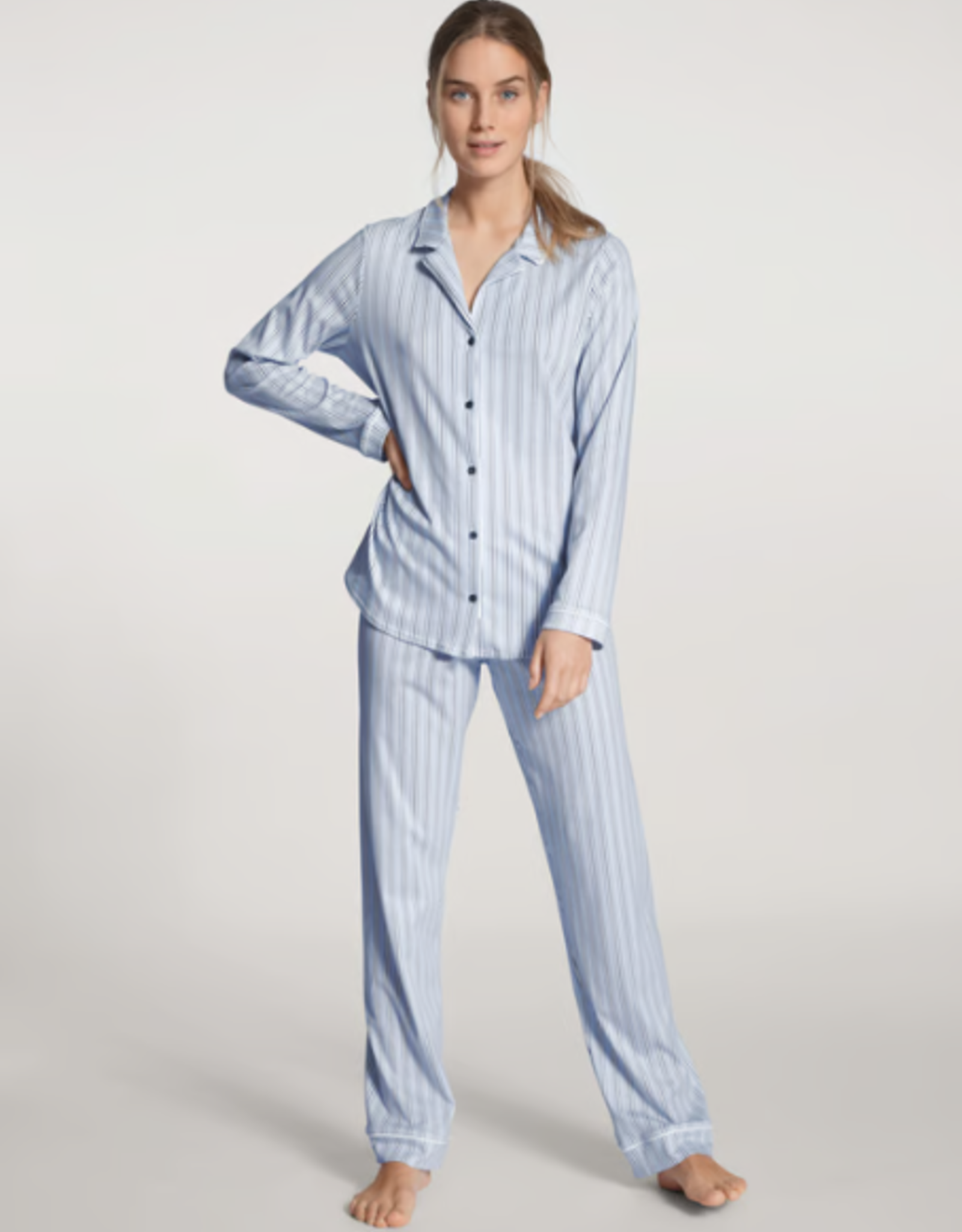 CALIDA 40485 Sweet Dreams Pinstripe PJ Set