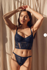MONTELLE Botanical Crop Bustier Set