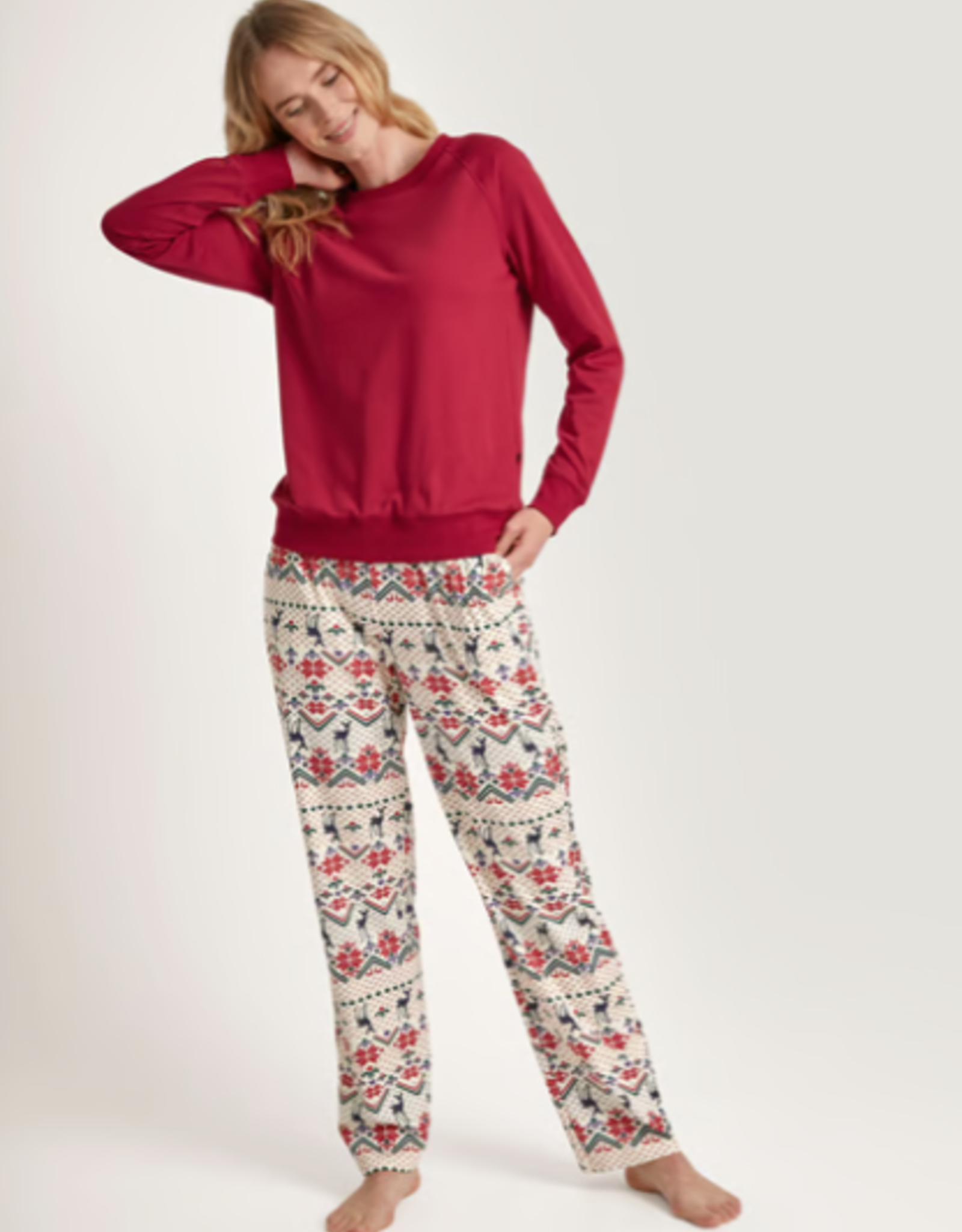 CALIDA Favourites Holidays Flannel Top