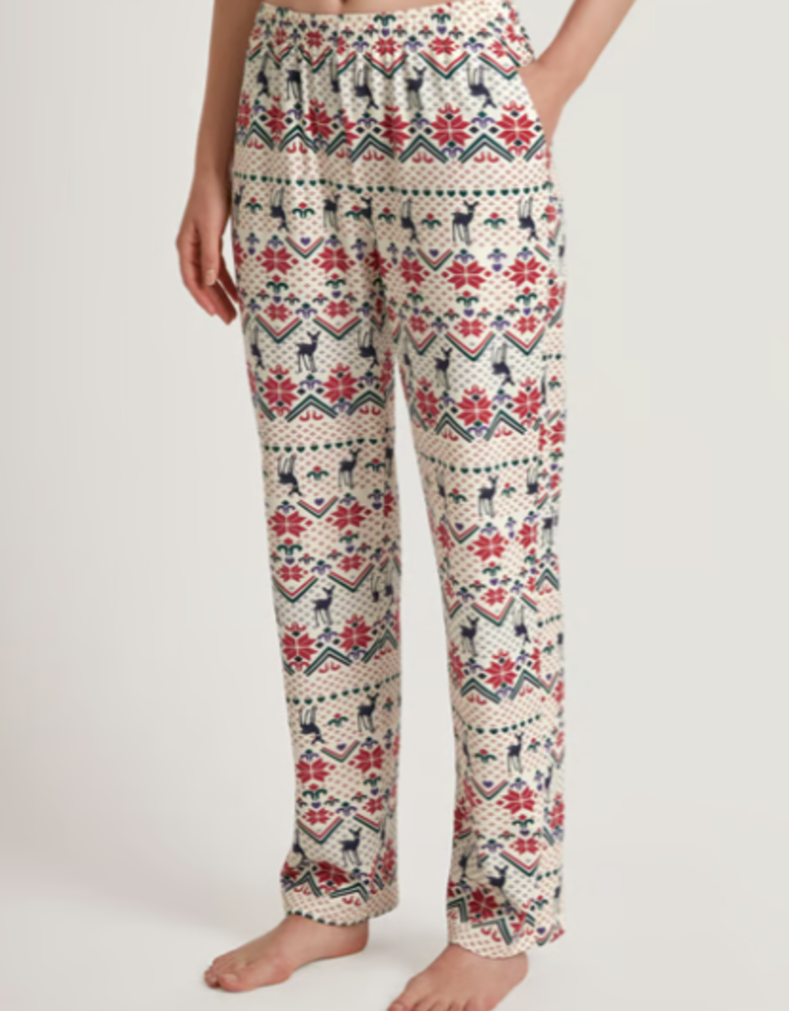 CALIDA Favourites Holidays Flannel Pant Print