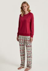 CALIDA Favourites Holidays Flannel Pant Print