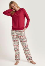 CALIDA Favourites Holidays Flannel Pant Print