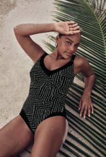 ANITA MABELA SIMPLE ART ONE-PIECE