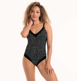 ANITA 7821 Mabela Simple Art One Piece Swimsuit