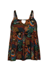 ANITA 8855 Mabel Tropical Nights Flare Tankini