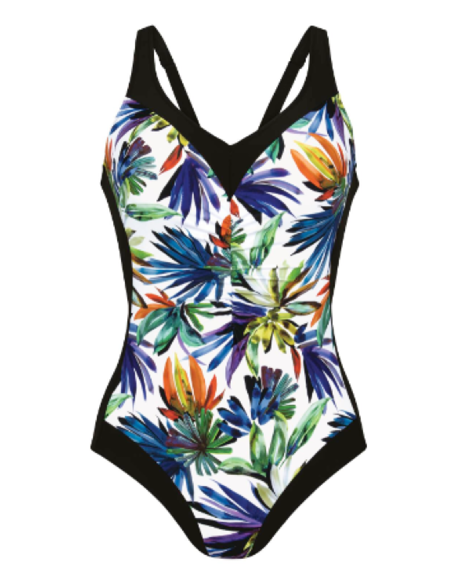 ANITA 7348 Tisa Floral Illusion One Piece Swimsuit