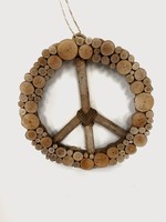 Layered Peace Wreath