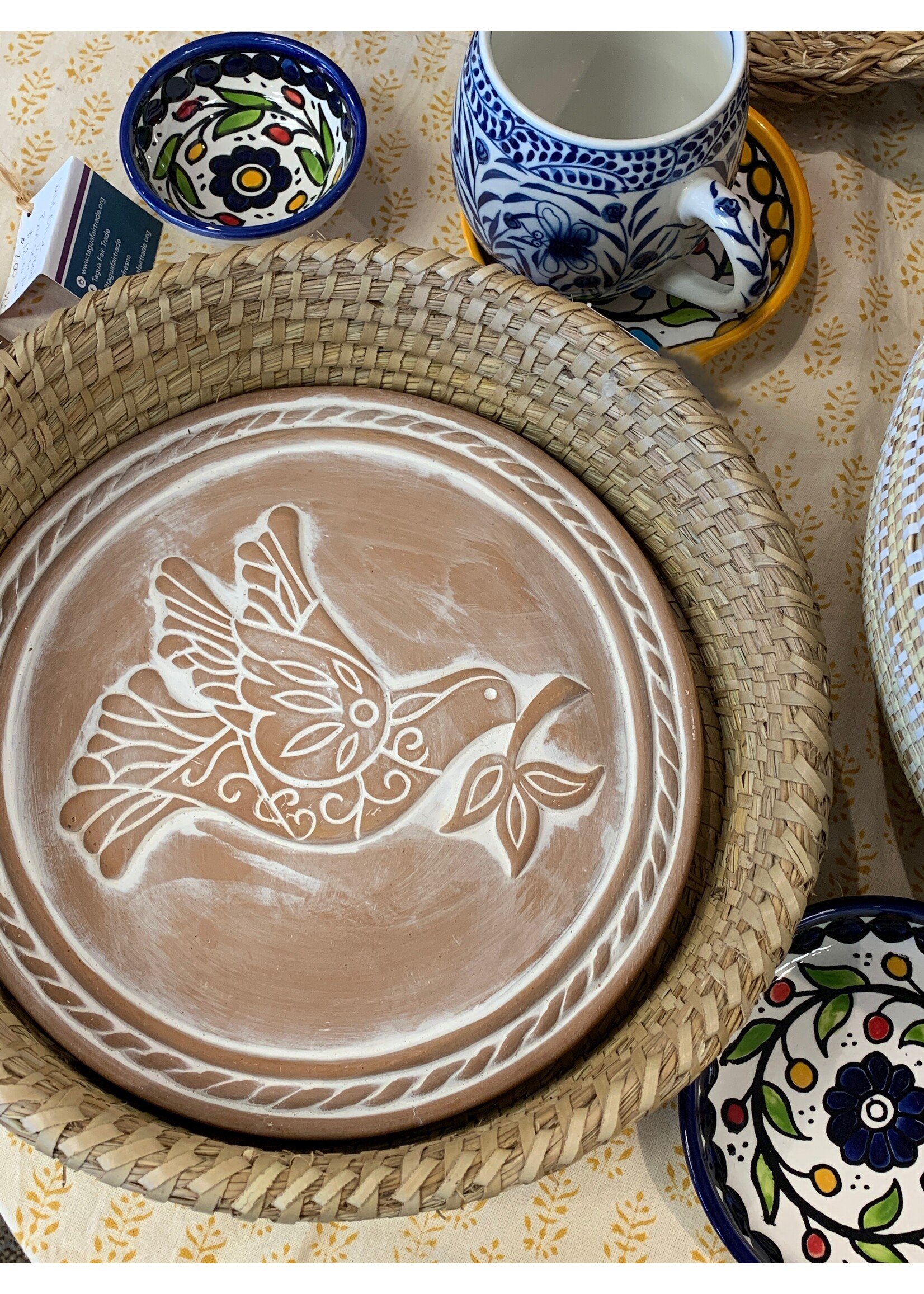 Peace Dove Basket Bread Warmer - Bangladesh