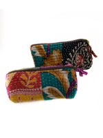 Kantha Patchwork Makeup Bag