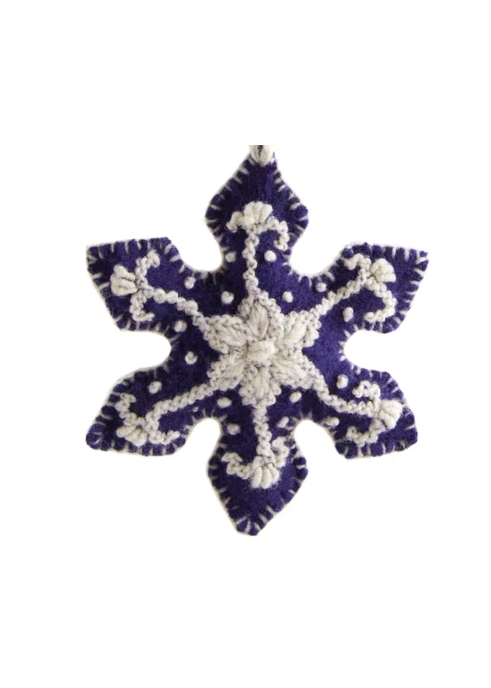 Ornament - Felt Embroidered