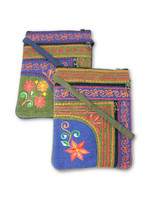 Bag - Passport Embroidery Vertical Zip