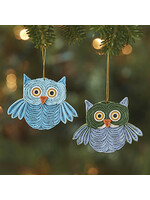 Ornament - Quilled Paper Owl