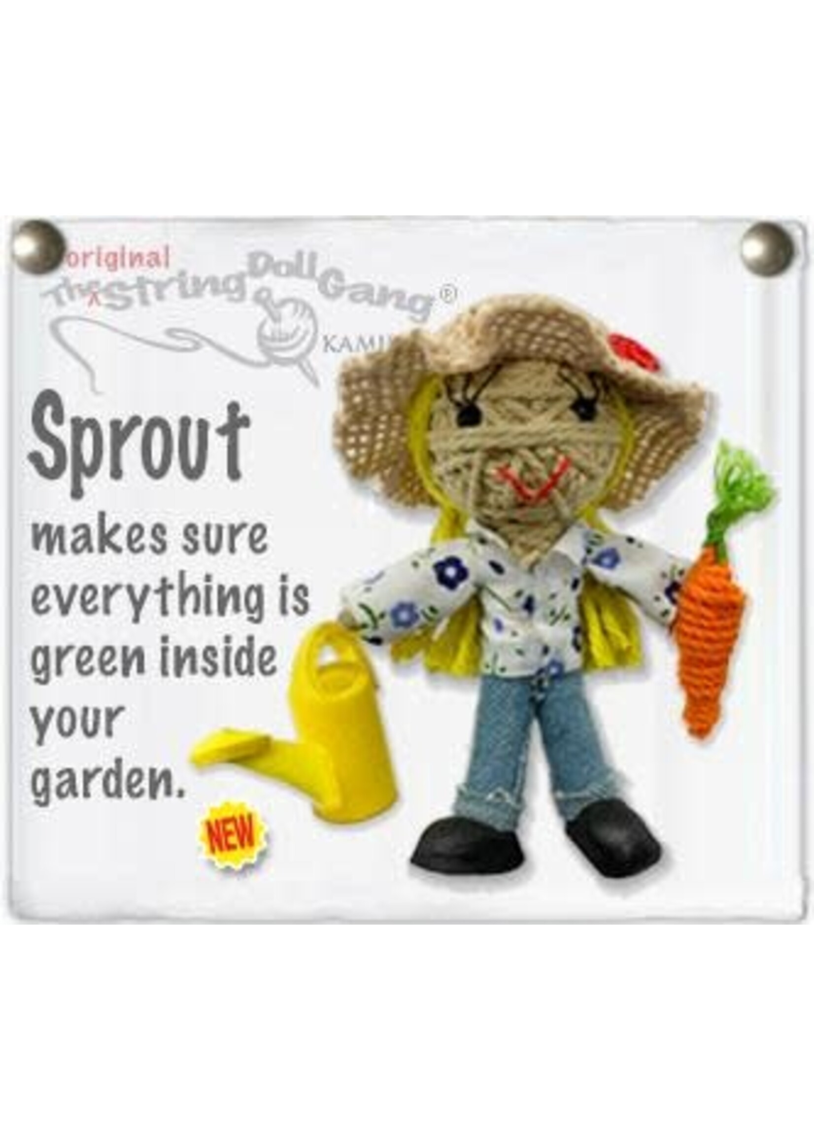 String Doll - Sprout the Gardener Girl