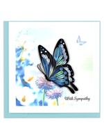 Quilled Card - Sympathy Butterfly