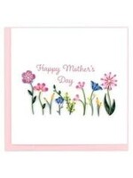 Quilled Card - Mother's Day Wildflowers