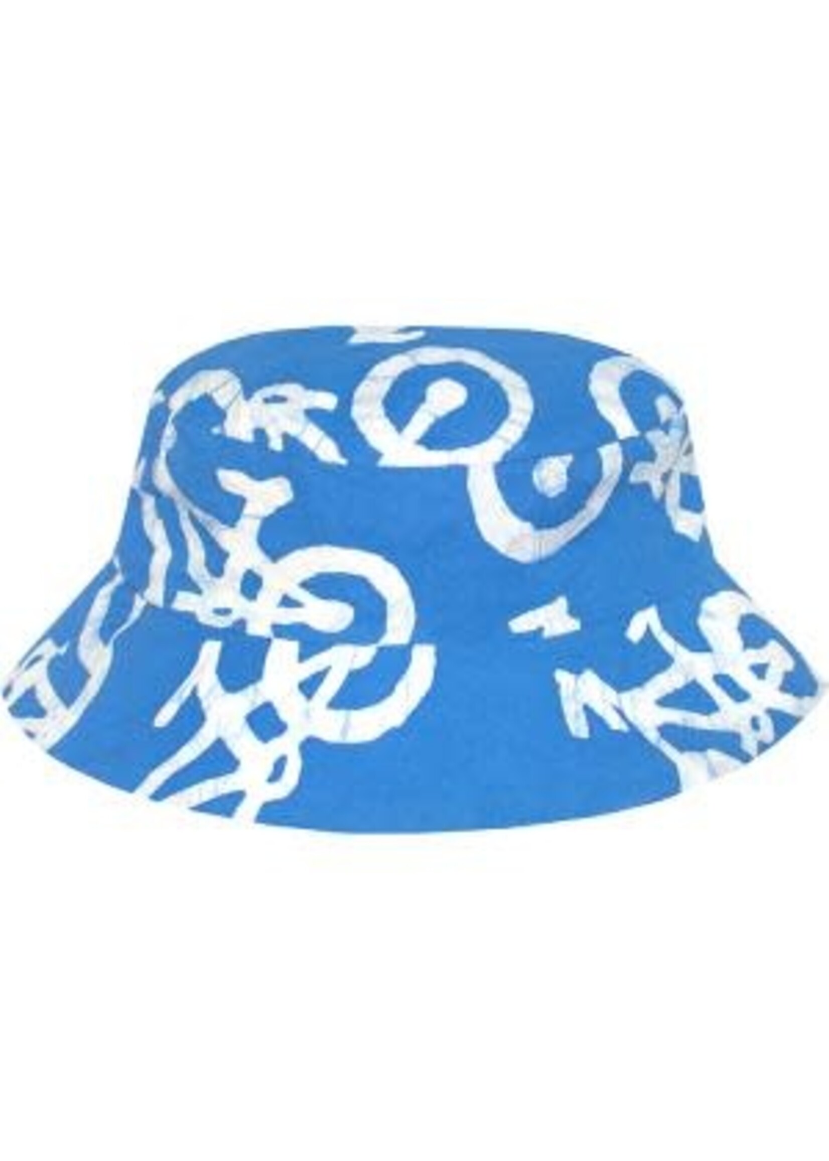 Kids Sun Hat - Blue Bikes