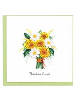 Quilled Card - Thanks a Bunch
