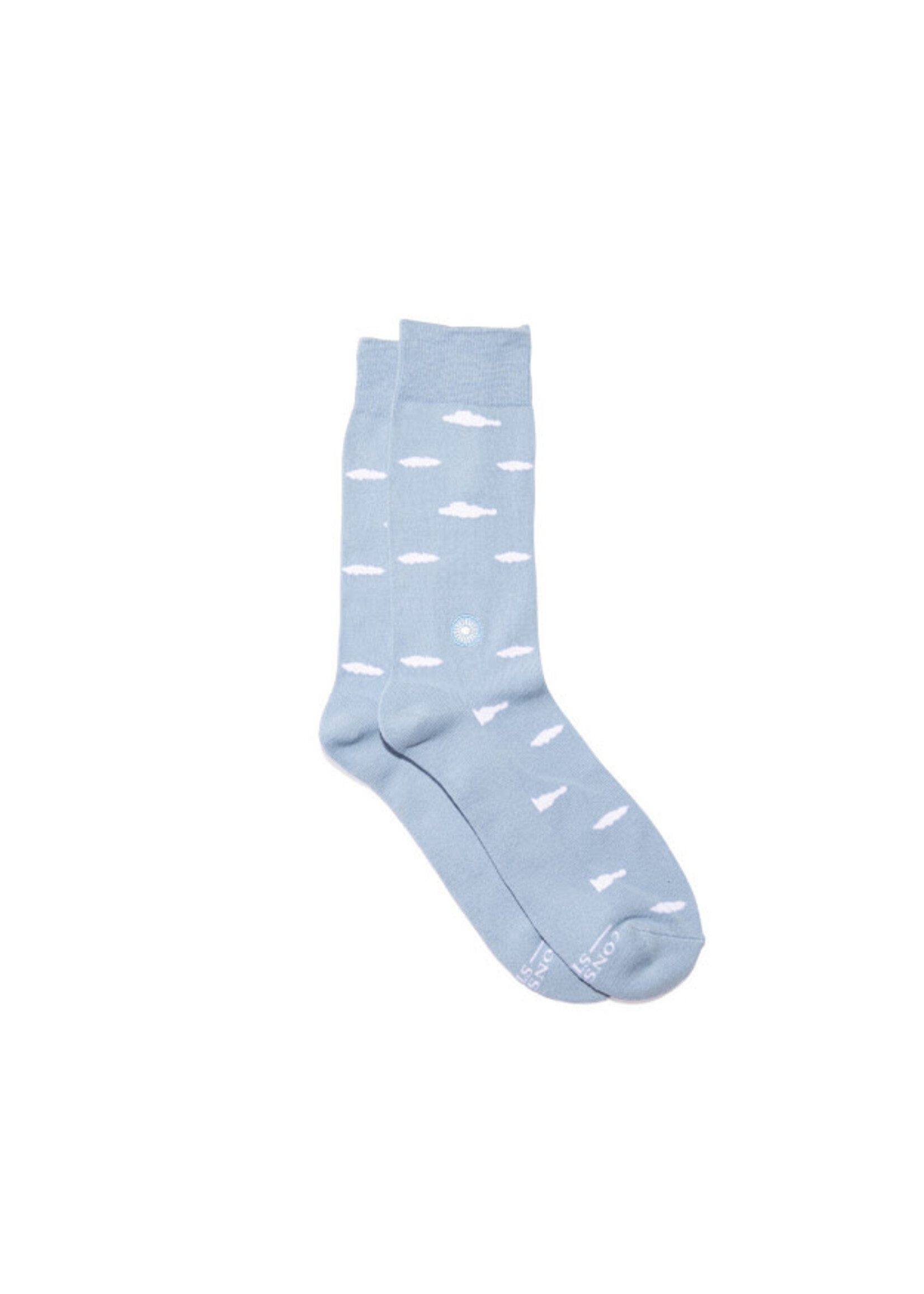 Socks That Support Mental Health -  Clouds