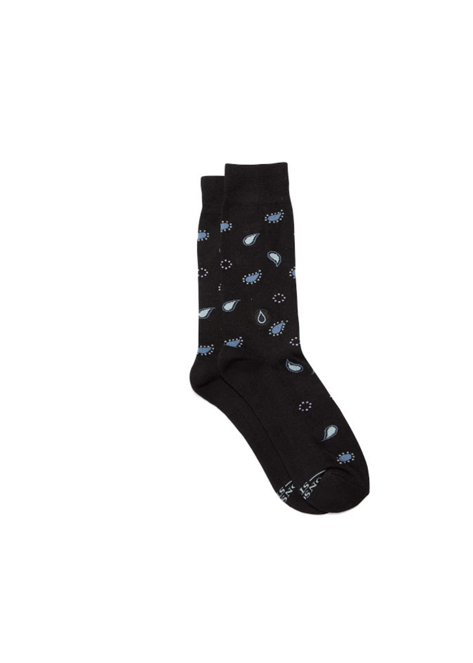 Socks that Give Water Paisley