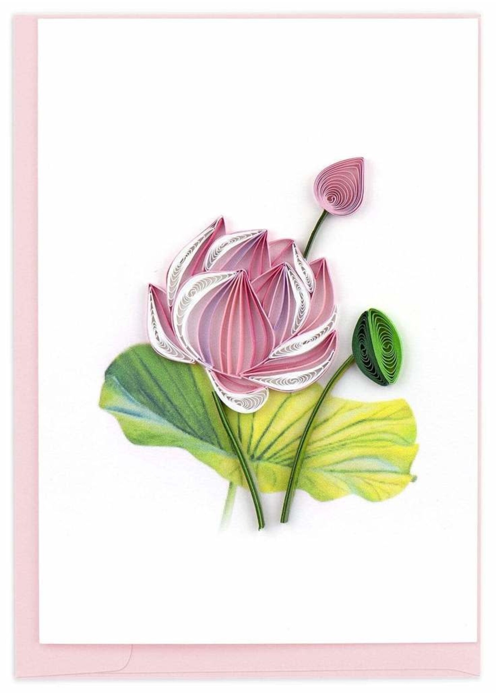 NC019 Quilled Card Box Set - Pink Lotus