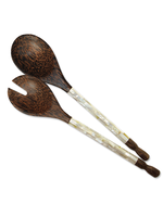 Servers - Mother of Pearl & Palm Wood