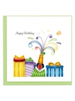 Quilled Card - Birthday Champagne