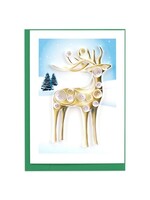 Quilled Gift Enclosure - Mini Card Reindeer
