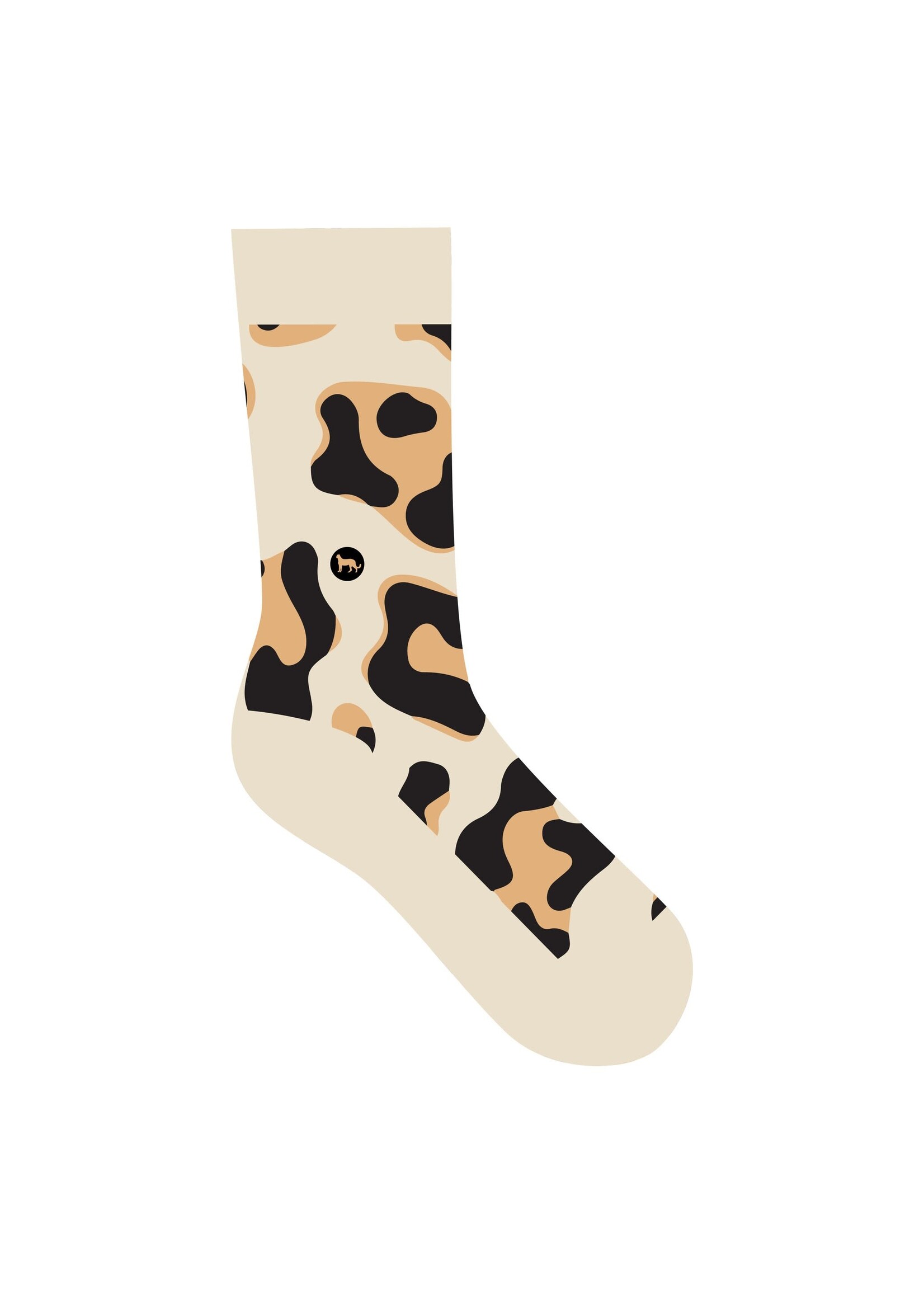 Socks - Protect Wildlife Beige Leopard