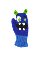 Mittens - Fleece Monster Blue