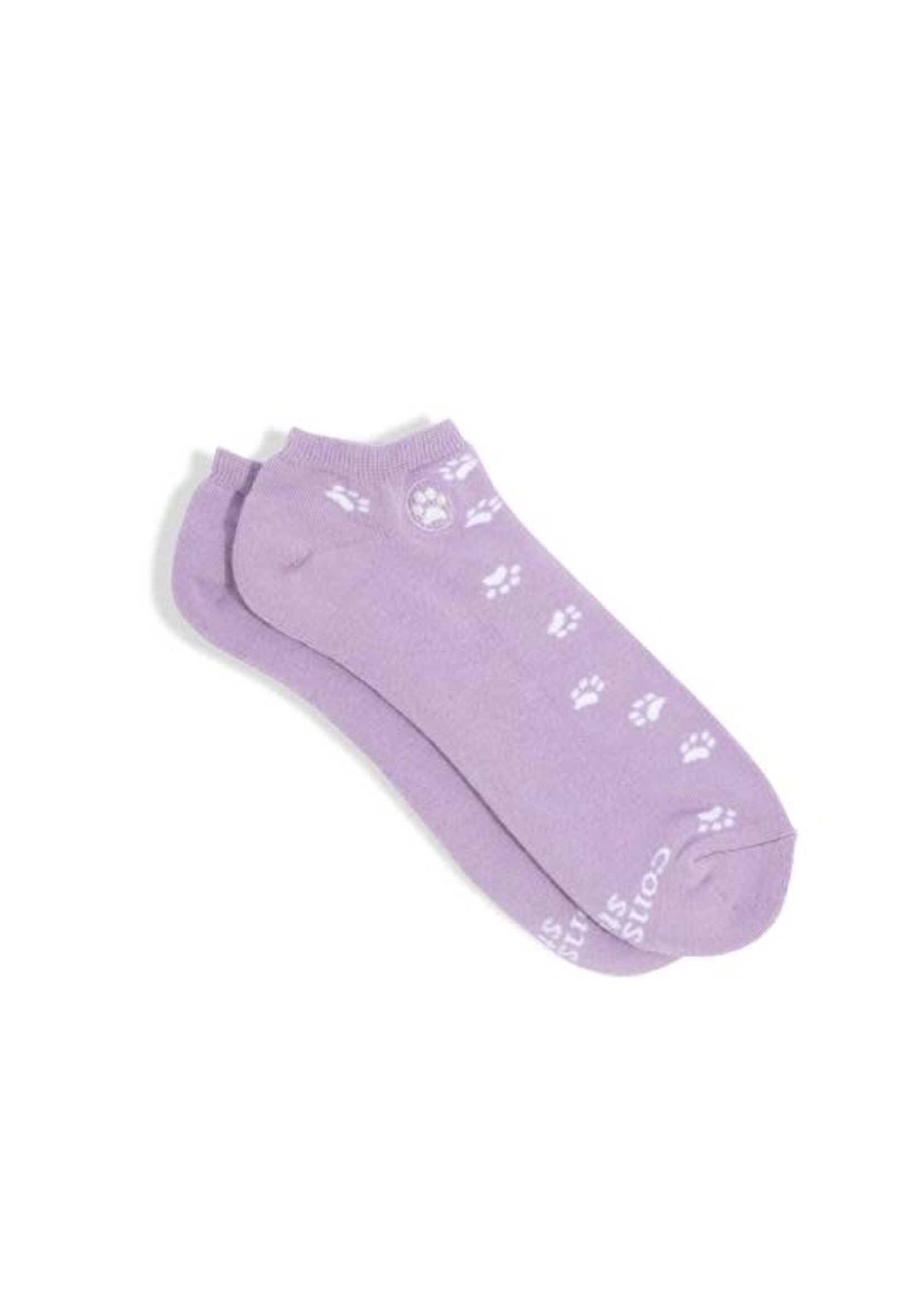 Ankle Socks - Save Dogs Purple