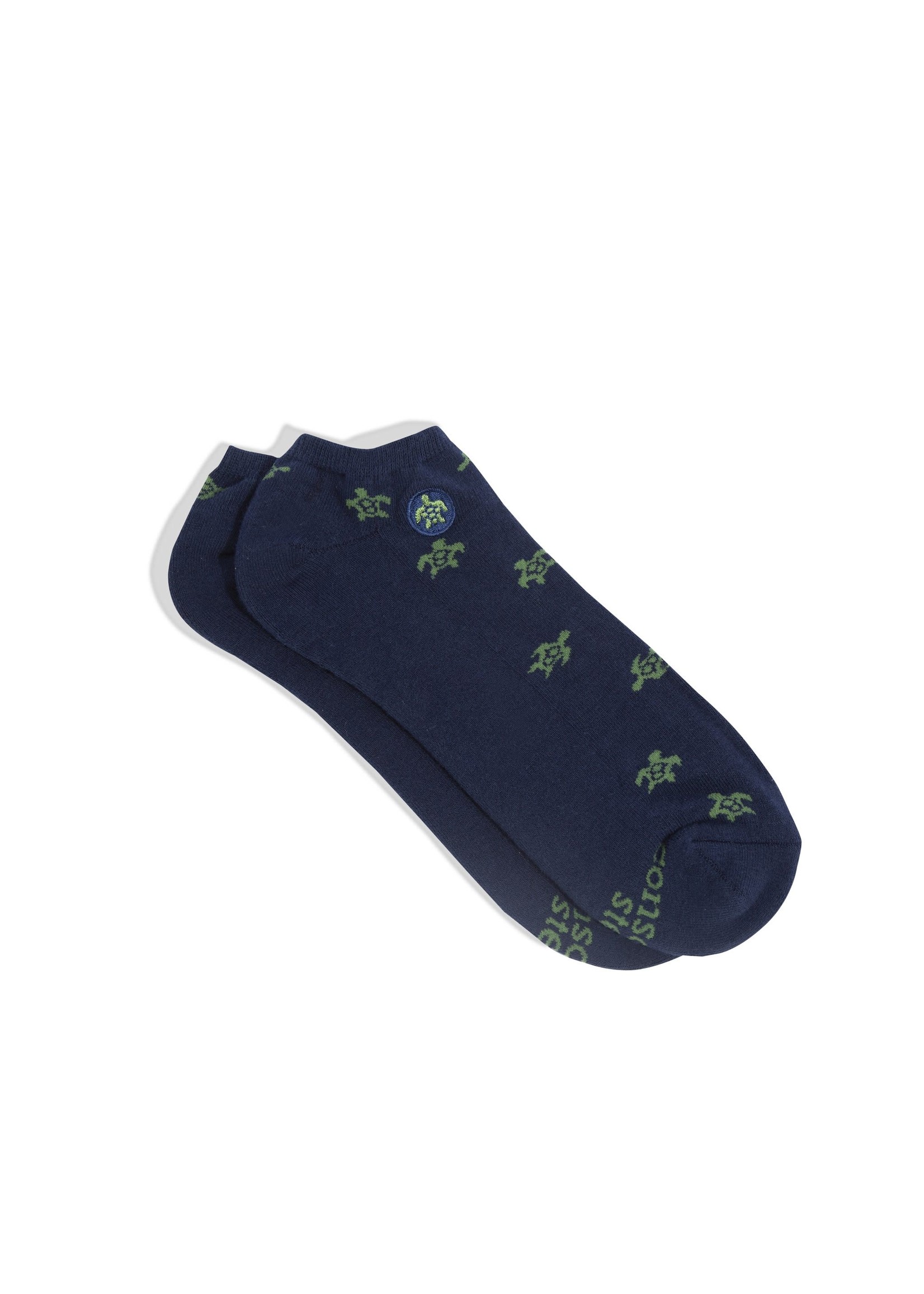 Ankle Socks - Protect Turtles Navy