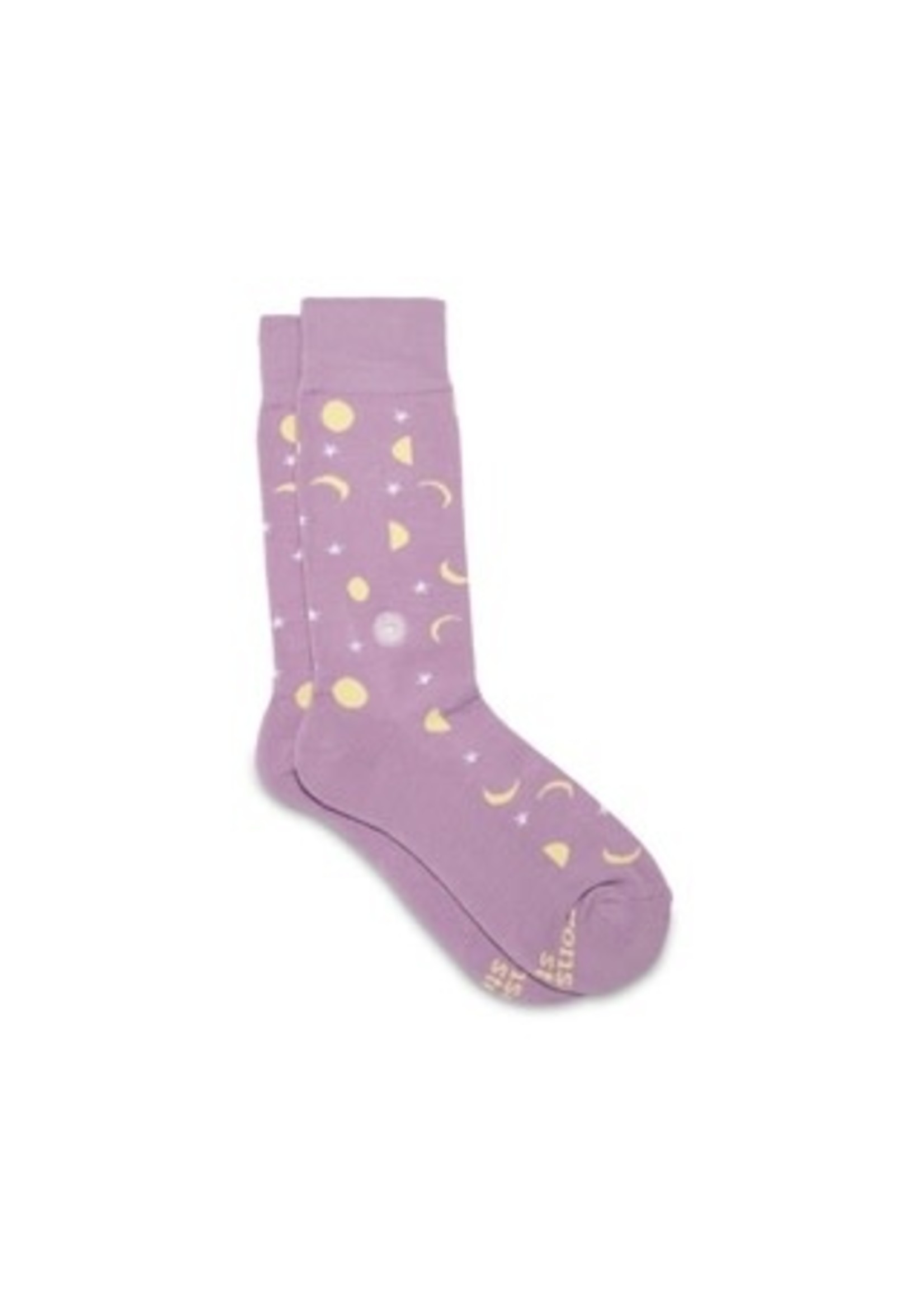 Socks - Support Mental Health Lavender Celestial