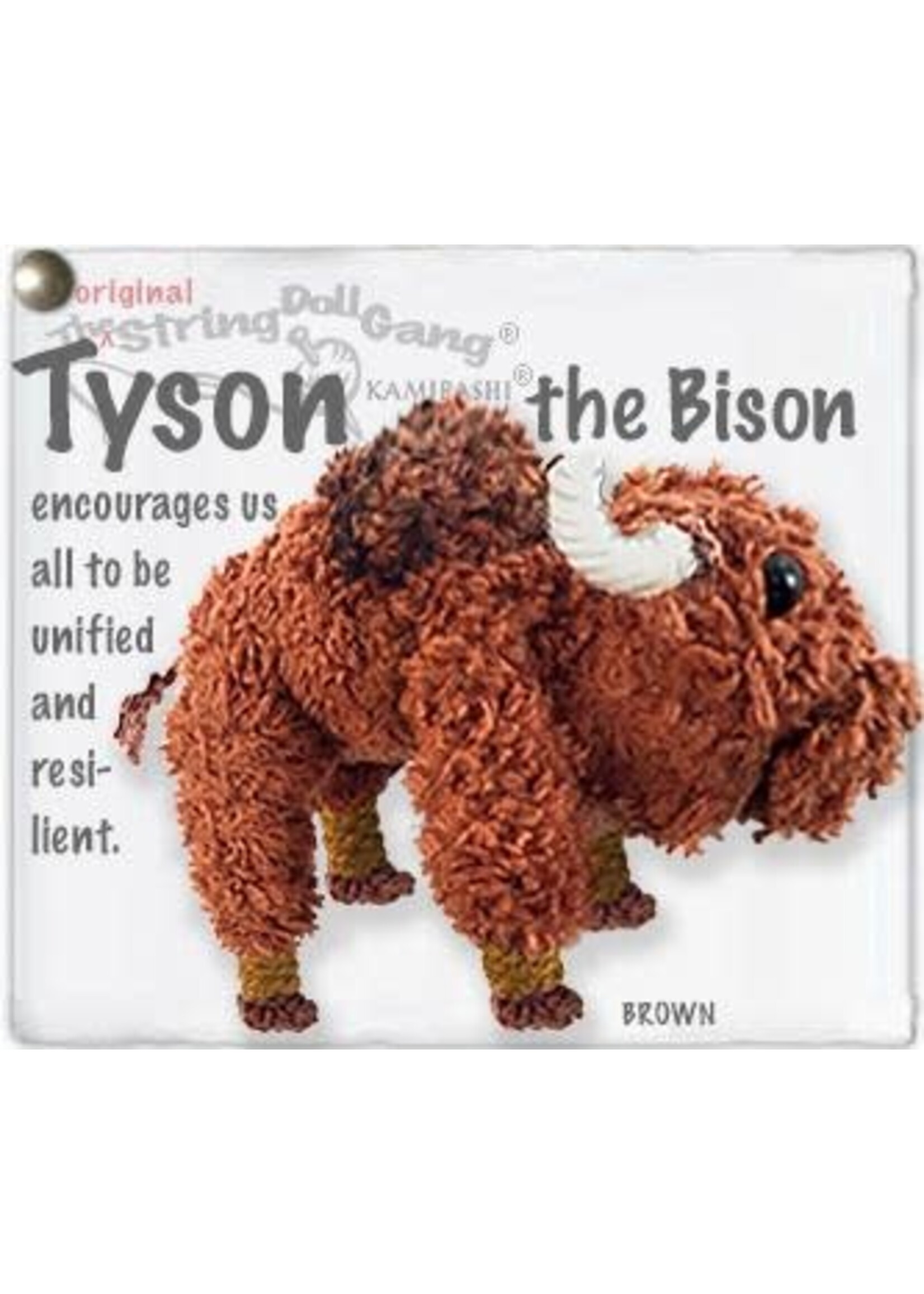 String Doll - Tyson the Bison