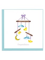 Quilled Card - Night Sky Baby Mobile