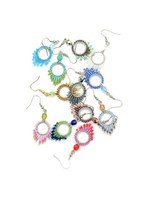 Earrings - Wire Fringe Small Spring Assorted Colors