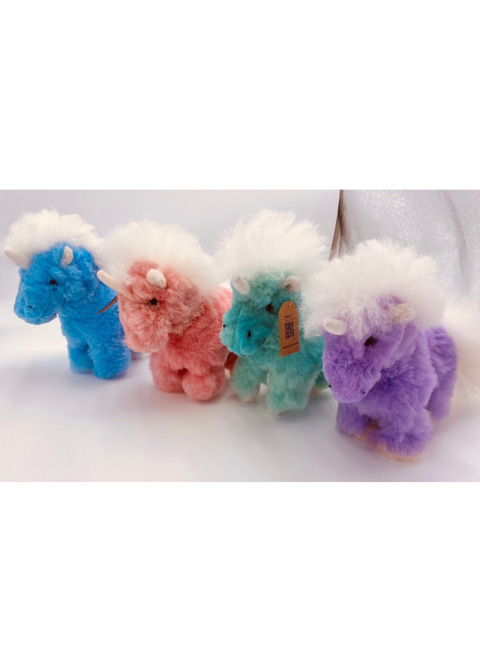 Alpaca Fur Toy - Unicorn