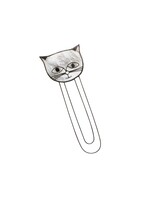 Bookmark - Capiz Cat