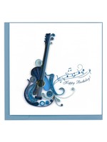 Quilled Card - Birthday Guitar
