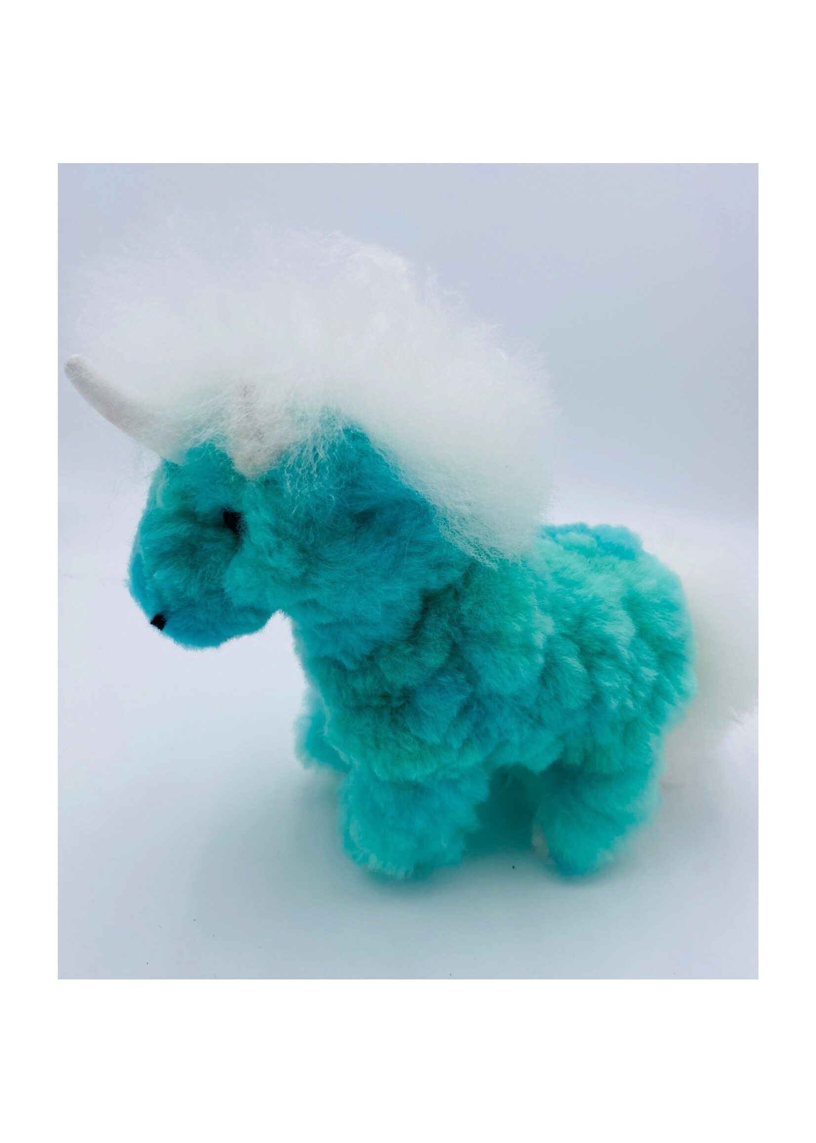 Alpaca Fur Toy - Unicorn