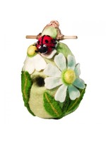 Birdhouse - Felt Ladybug